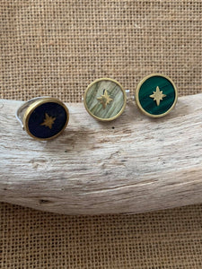 Bague Argent (Lapis Lazuli, Labradorite, Malachite)