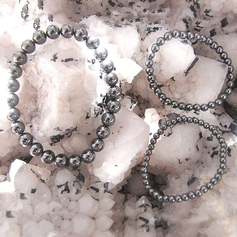 Bracelet de Perles Hématite