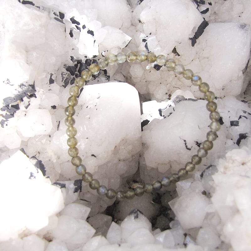 Bracelet de Perles Labradorite