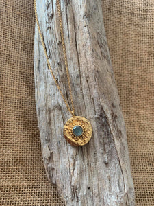 Collier Martelé Labradorite