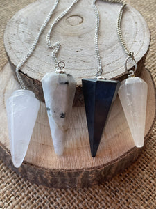 Pendules Pierres à Facettes / Pointe