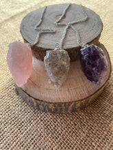 Charger l&#39;image dans la galerie, Pendule Pierres Naturelles Brut
