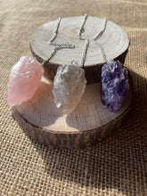 Charger l&#39;image dans la galerie, Pendule Pierres Naturelles Brut
