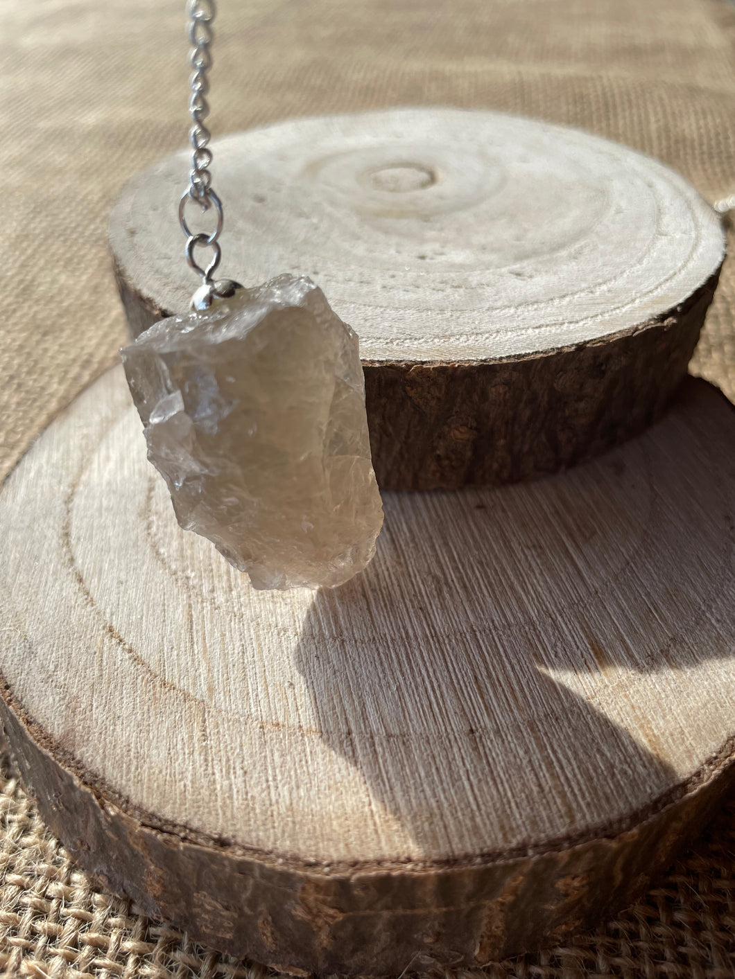 Pendule Pierres Naturelles Brut