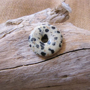 Pendentif Jaspe Dalmatien Pi Chinois