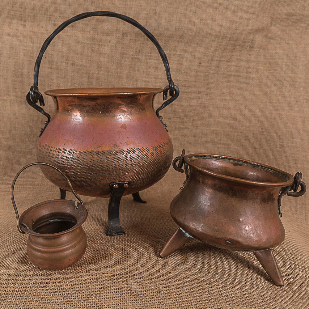 Chaudron Authentique en Cuivre